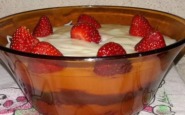 Delícia de morango da Thalia