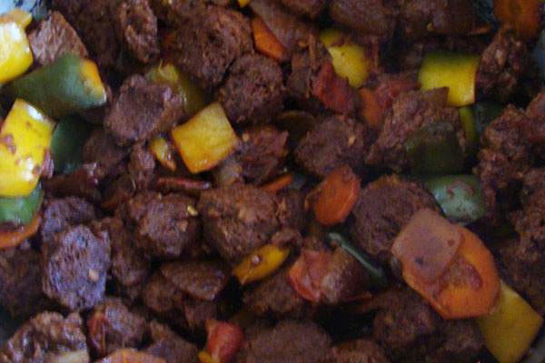 Carne de soja da Carina