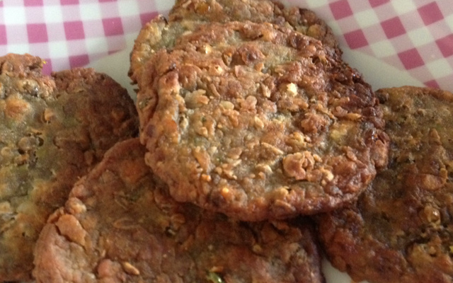 Hambúrguer de lentilha