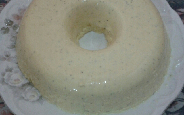 Flan de limão