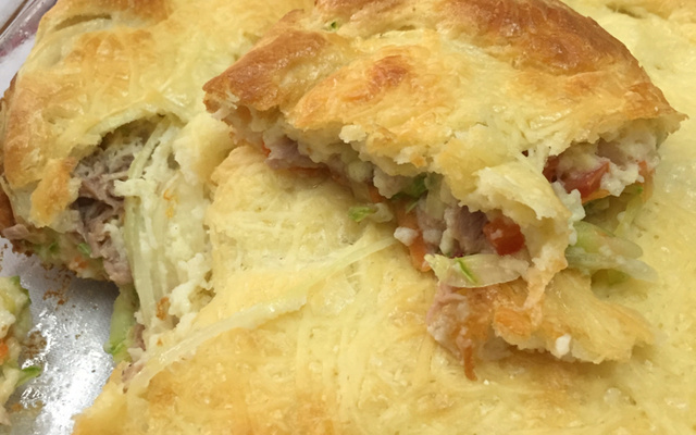 Torta de liquidificador da Denise