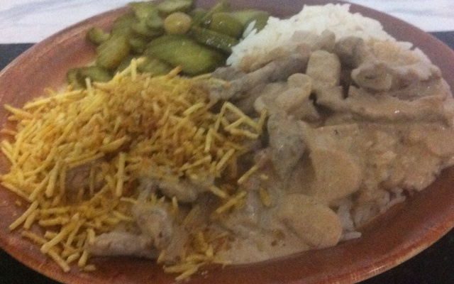 Estrogonofe de carne simples