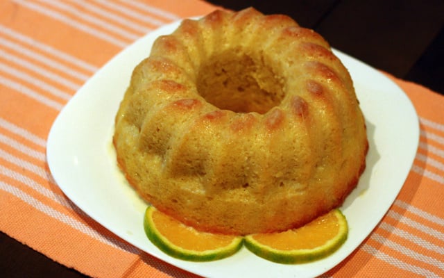 Bolo de laranja de liquidificador