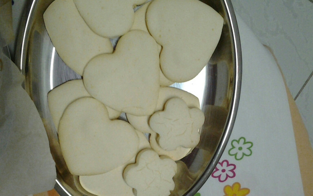 Biscoitinhos de amido de milho