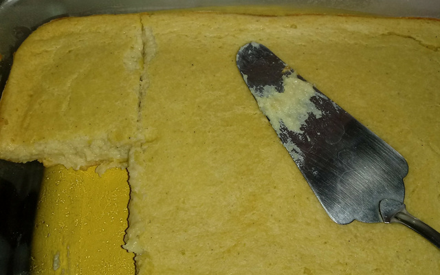 Suflê de chuchu e queijo