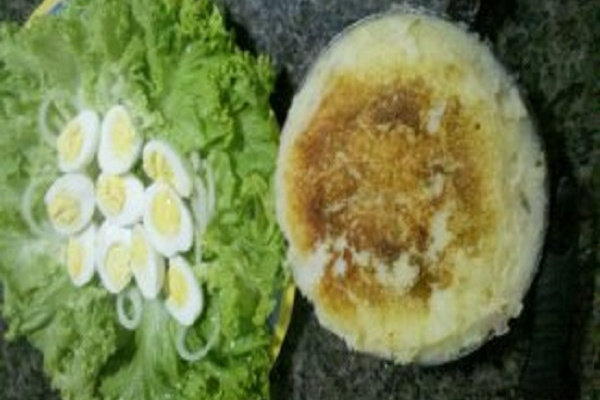 Purê de frigideira (omeleteira dois lados)