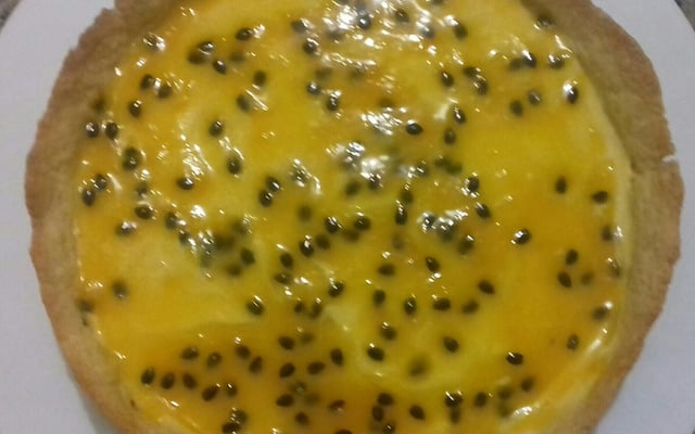 Torta mousse de maracujá