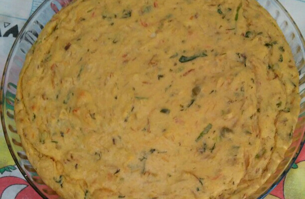 Torta de bacalhau cremosa