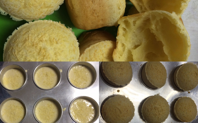 Pão de queijo de liquidificador
