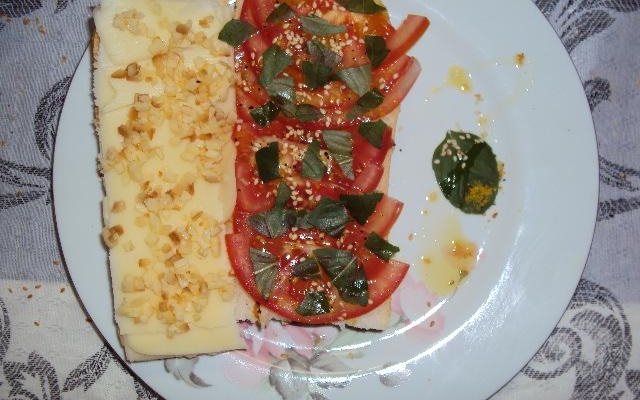 Baguete Ribeiro Manjericão - Lanche Gourmet