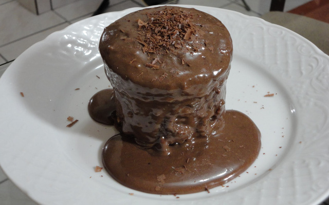 Bolo de caneca fofinho