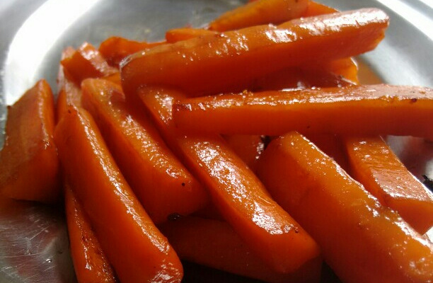 Cenoura caramelizada