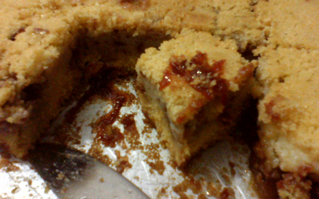 Bolo de fubá cremoso