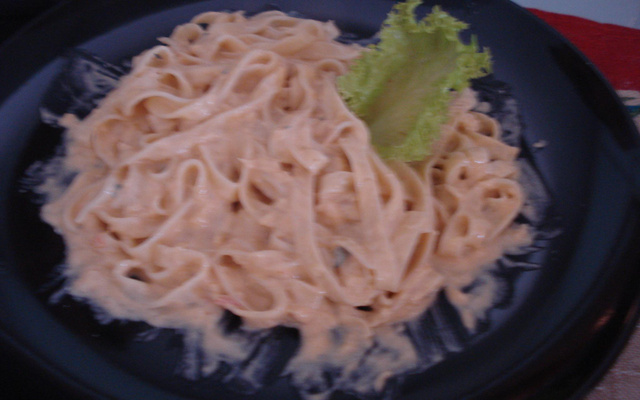 Macarrão ao gorgonzola