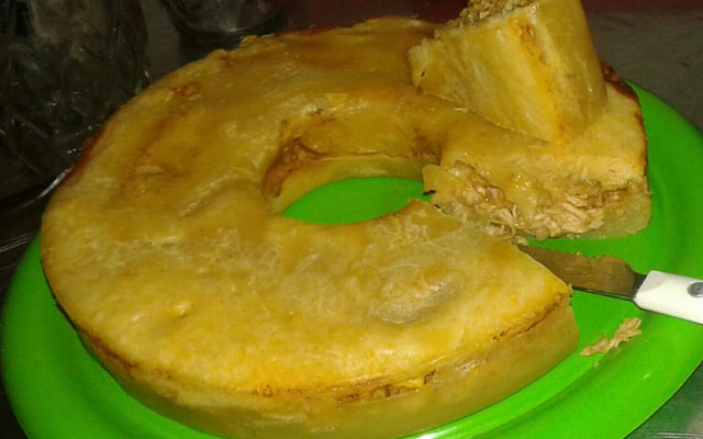 Torta de Frango de Microondas