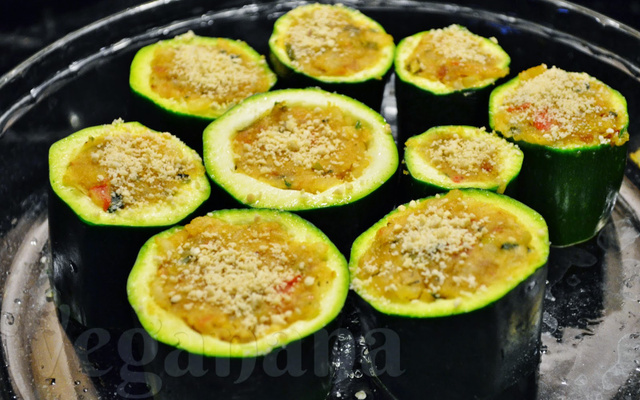 Abobrinha recheada