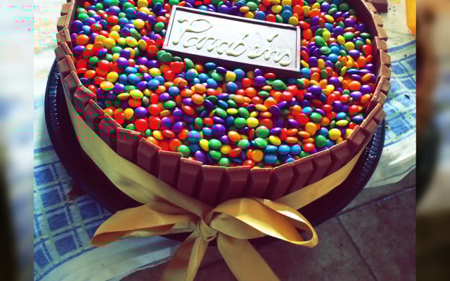 Bolo Kitkat super fácil