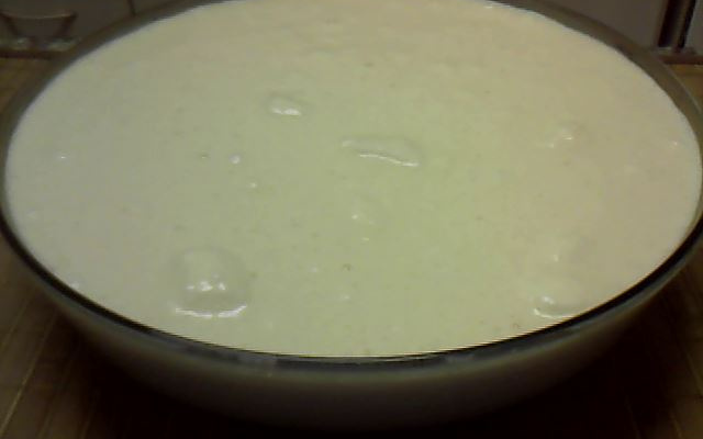 Mousse de maracujá aerado