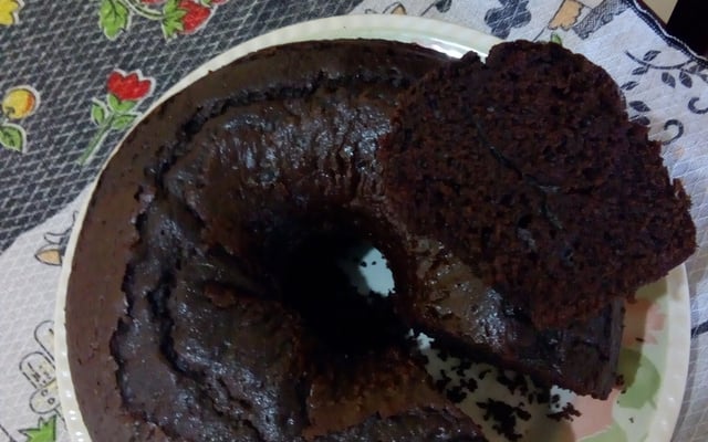 Bolo de cacau da Paula