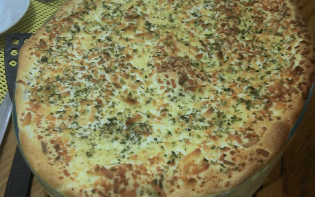 Lanche de forno delicioso