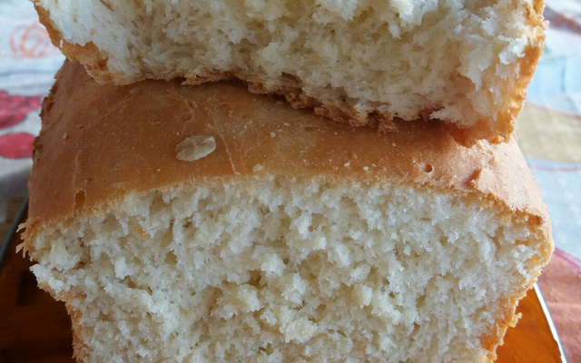 Pão de fôrma com aveia caseiro da Flávia Rachel