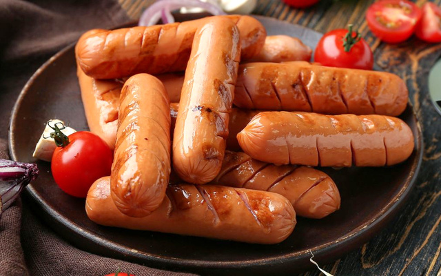 Salsichão na airfryer