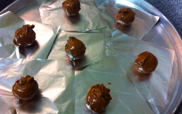 Bombom de batata doce