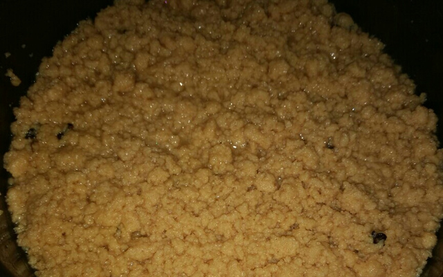 Ambrosia com leite condensado