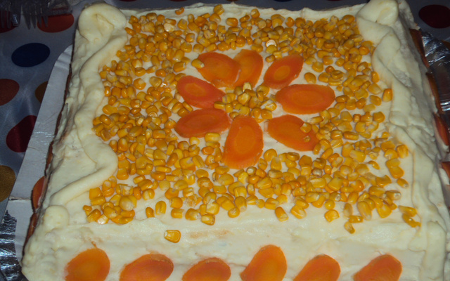 Torta salgada de estrogonofe