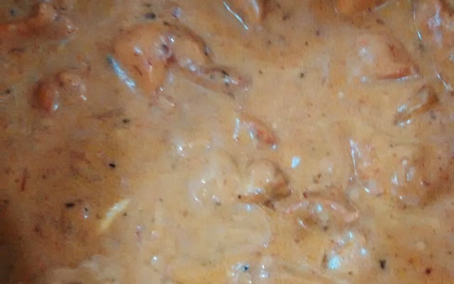 Estrogonofe de frango da Kalil