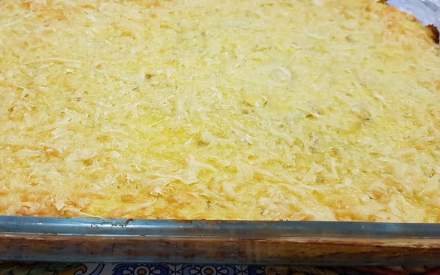 Escondidinho de batata doce com frango