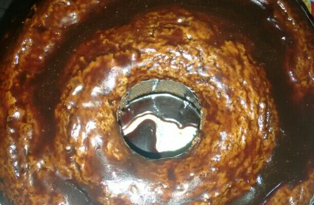 Calda de chocolate crocante