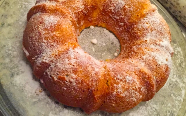 Bolo simples e saboroso