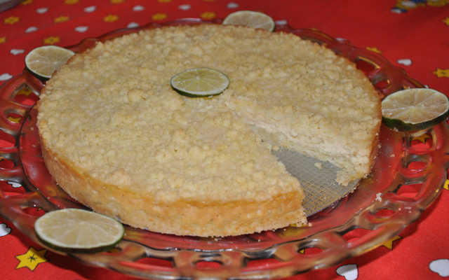Torta farofa de limão