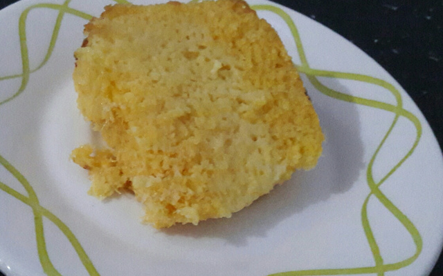 Bolo de milho cremoso