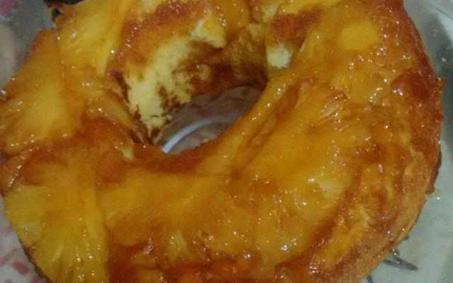 Bolo de abacaxi de liquidificador