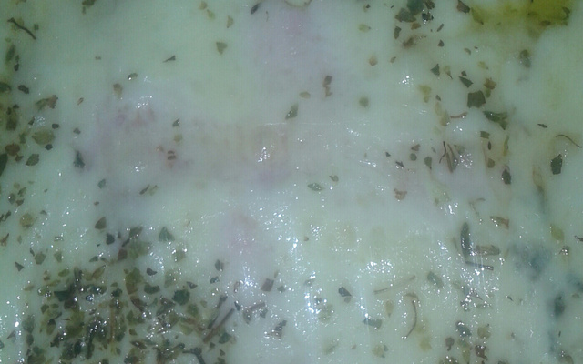 Lasanha de brócolis e peito de peru