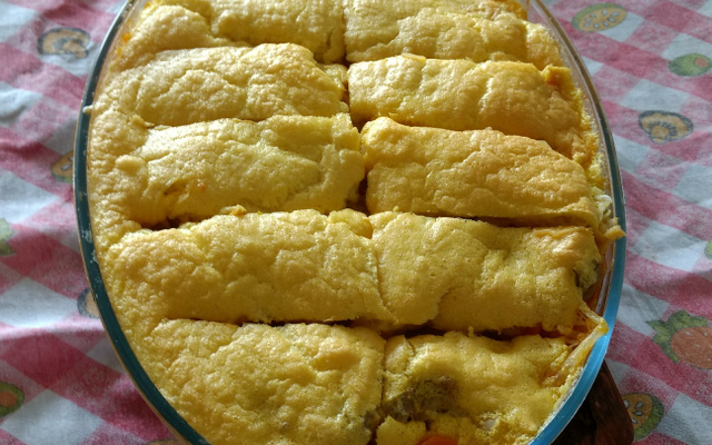 Torta salgada campeira