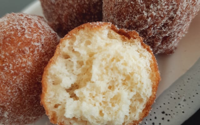 Bolinho de chuva tradicional