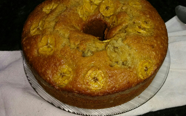 Bolo de banana (prático e fácil)