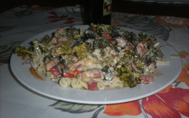 Macarrão com Brócolis