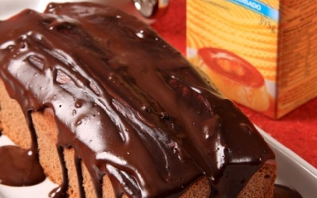 Bolo de Chocolate de Banho Tomado