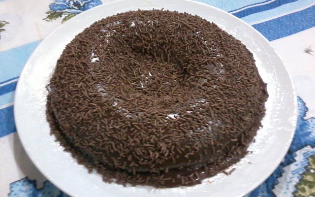 Bolo de chocolate sem farinha