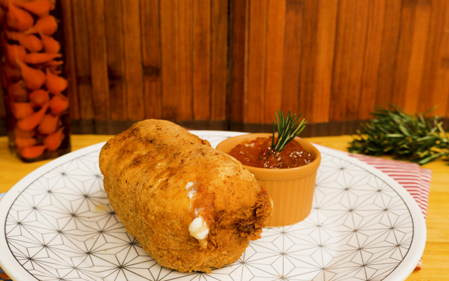 Peito de frango recheado