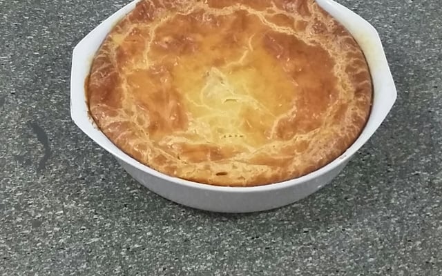 Torta de frango no liqüidificador