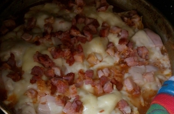 Macarrão ninho ao forno