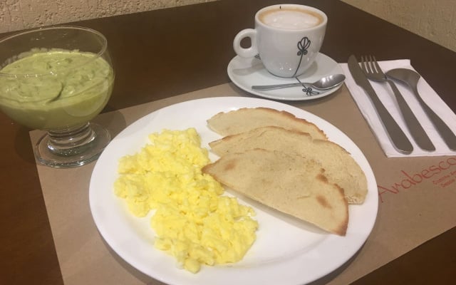 Creme de abacate com whey