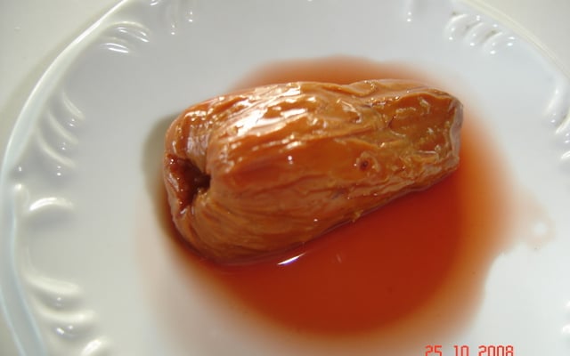 Doce de caju em calda diet