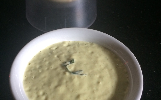 Creme de milho de liquidificador