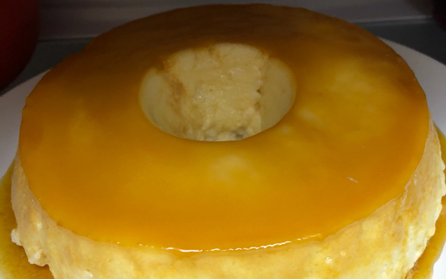 Pudim de claras com leite condensado